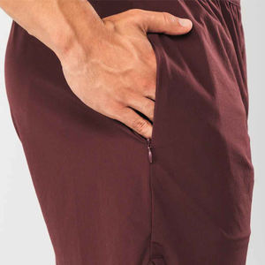 กางเกงขาสั้นออกกำลังกายสำหรับผู้ชายเอวยางยืดสวมใส่สบายแห้งเร็ว - Product Image 5