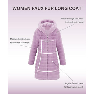 Chaqueta Acolchada Moderna y a la Moda para Mujer, con Cierre de Cremallera, Cuello Alto, Tejido Transpirable, Resistente al Viento, para Invierno - Product Image 3