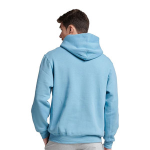 Sudadera con capucha de algodón liso de gran tamaño para hombre, Sudadera con capucha atlética, jersey de manga larga para hombre, sudadera de algodón definitivo sólido para adulto - Product Image 3