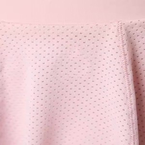 100% poliéster Jersey tejido cintura alta Rosa falda delgada transpirable corto Mujer compresión forrado malla Casual estampado de talla grande - Product Image 5