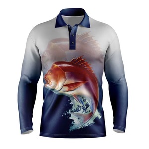 Camisas de pesca con logotipo personalizado al por mayor, polos de manga larga, protección Uv, camisas de pesca de secado rápido, Arve Sports - Product Image 3