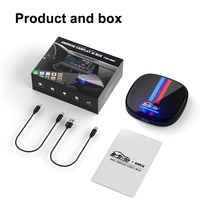 BMW AI Box Wireless Android Box 8GB 128GB pour Apple Carplay Adaptateur sans fil Portable CarPlay pour toutes les BMW Car Play