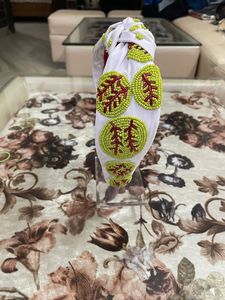 2023 Stylish Knotted Baseball Hairbands for Women Fabric <b>Beaded</b> <b>Headband</b> Accessory Trendy Plain Style for Hair - Product Image 2