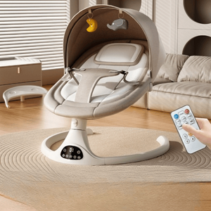 Columpio para bebé al por mayor, cuna eléctrica para bebés, silla mecedora para niños pequeños, juguetes, hamaca de algodón para jugar y dormir con colgante - Product Image 2