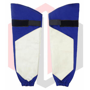 Mangas protectoras de soldadura de cuero dividido de piel de vaca de Grado Superior Seguridad de brazo industrial de alto rendimiento Corte ANSI/ISEA resistente al calor - Product Image 1