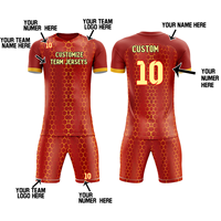 Tenues de football personnalisées 2026 pour hommes – Maillots respirants 100 % polyester, couleurs unies variées, pour arbitres