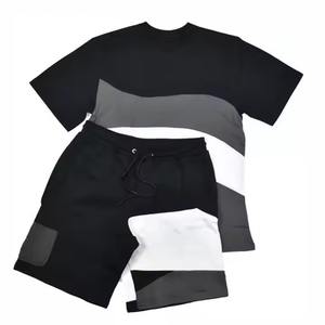 Ensemble chemise décontractée, légère, respirante, short et survêtement personnalisés pour hommes ensemble t-shirt et short pour hommes de grande taille - Product Image 5