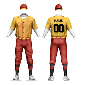 Vêtements de sport à bas quantité minimale de commande uniforme de baseball confortable personnalisé nouveau dernier design uniforme de baseball à vendre - Product Image 6