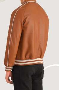 Comfortable Size Men's Leather Jackets Hot Sales <b>Factory</b> Made Personalized logo for Men's Leather Jackets - Product Image 3