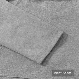 ชุด2ชิ้นผ้าคอตตอน100% ของผู้ชายเสื้อฮู้ดเย็บปักลายแบบวินเทจชุดวอร์ม500Gsm - Product Image 2