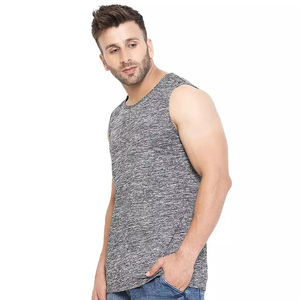 Débardeurs de sport pour hommes sur mesure, grande taille, respirants, décontractés, imprimés par sublimation directe, tricotés - Product Image 2
