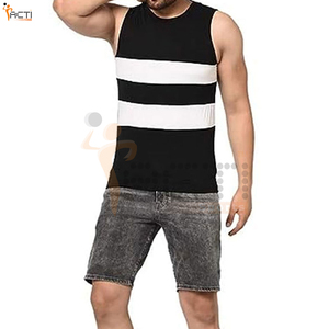 Gilet en coton pour hommes de grande taille respirant de conception de service OEM le plus vendu du Pakistan Gilet en coton pour hommes - Product Image 4