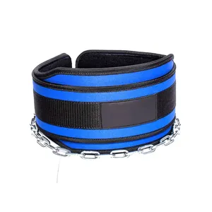 Cinturón de Peso para Levantamiento de Pesas Personalizado al por Mayor para Hombre, Cinturón de Neopreno/EVA con Cadena, Cinturón de Peso Grueso - Product Image 3