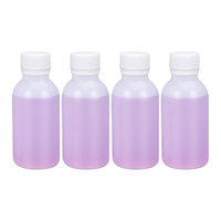 Bouteille en plastique PE de 100ml avec bouchon à vis Conteneur de liquide Bouteille de réactif chimique Toux Bouteille de stockage Siro Fabricant du Vietnam