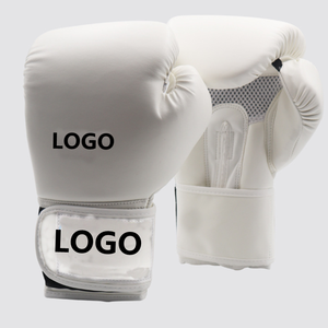 Gants de boxe en cuir PU durables personnalisés pour l'entraînement, le combat et les entraînements avec sac lourd, protection rembourrée et imperméable pour les arts martiaux - Product Image 3