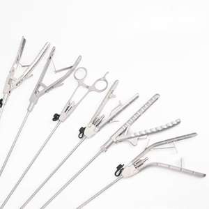 Pinzas Portaagujas para Instrumentos Laparoscópicos para Entrenamiento, Herramientas de Enseñanza para Prácticas de Simulación de Laparoscopia, Portaagujas - Product Image 6