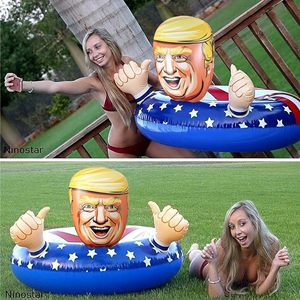 Flotador Inflable Premium con Diseño de Bandera Americana, para Piscina, Fiestas Acuáticas, Juguete de Agua para Adultos y Niños, PVC Resistente - Product Image 2