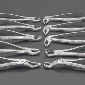 Juego de Fórceps para Extracción Dental para Adultos y Niños, Agarre Ergonómico, 3 Mordazas, Herramientas Dentales Quirúrgicas, Certificación CE, Instrumento de Odontología de Clase I - Product Image 2