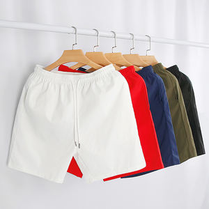 Ropa de calle informal de alta calidad para hombre, pantalones cortos Cargo con logotipo personalizado, pantalones cortos de malla para correr y nadar, envío DDP - Product Image 1