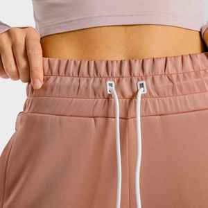 Ropa Deportiva Única al por Mayor, Ropa Deportiva Personalizada para Mujer, Pantalones Deportivos para Mujer, Joggers Casuales con Cordón, Transpirables, de Pierna Ancha y Cintura Alta - Product Image 5