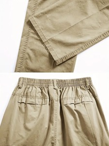 Pantalones Cargo cómodos para hombre, Color personalizado, cintura alta, tela de algodón de calidad Cargo para hombre, carga de larga duración para hombre - Product Image 6