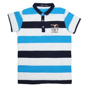 Camiseta Polo de Manga Corta para Niños - Azul - Product Image 1