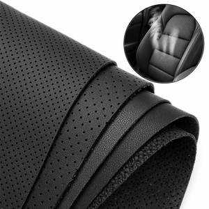 Cuero de Microfibra Perforado de Primera Calidad, Duradero, Suave, Refrigerante y Transpirable para Asientos de Automóviles, para Interiores de Vehículos - Product Image 1