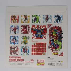Calendario de Papel Retro de Marvel Comics 2024, Calendario de Adviento Impreso para Exhibición en Mesa de Oficina, para Uso Promocional o Doméstico - Product Image 1