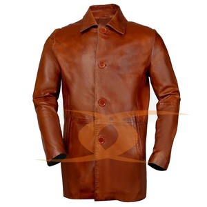 Última chaqueta de cuero de nuevo diseño para hombres Precio de venta en línea Chaqueta de cuero para hombres Precio barato Chaqueta de cuero para hombres - Product Image 3