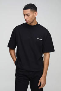 2025 surdimensionné hommes sérigraphie T-Shirt 100% coton 240GSM personnalisé Premium couture qualité Streetwear à manches longues en gros - Product Image 3