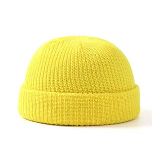 Gorros de Punto Modernos para Hombre y Mujer en Colores Sólidos, Venta al por Mayor, Gorros de Invierno Cálidos, Unisex, Cómodos y Elegantes - Product Image 1