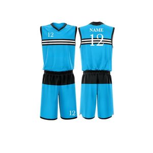 Vente en gros de maillots et uniformes de basket-ball personnalisés Ensemble de vêtements d'équipe américains avec sublimation de chemises Vêtements - Product Image 2