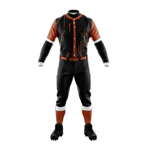 Ensemble d'uniformes de baseball pour jeunes Maillot respirant avec conception de sublimation personnalisée Uniforme d'équipe en gros - Product Image 5