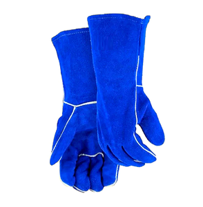 ถุงมืองานเชื่อมหนังปลอดภัยถุงมือทำงานที่มองเห็นได้ดีที่สุดสำหรับอุปกรณ์เชื่อมถุงมือสวมใส่สบายและทนทาน - Product Image 3