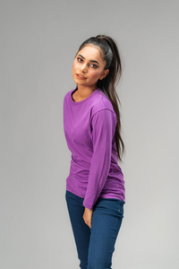 T-shirts à manches longues en tissu respirant qui favorisent le confort pendant une utilisation quotidienne prolongée, t-shirts à manches longues durables - Product Image 2