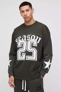 Vente en gros de survêtements personnalisés en maille pour hommes, surdimensionnés, imprimés, vêtements décontractés, survêtements respirants et confortables pour hommes - Product Image 3