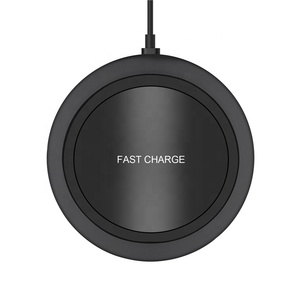 QI CE FCC ROSH Pad di ricarica Wireless veloce da 15W certificato per caricabatterie Wireless rotondo <span class=keywords><strong>rapido</strong></span> per <span class=keywords><strong>iphone</strong></span> - Product Image 1