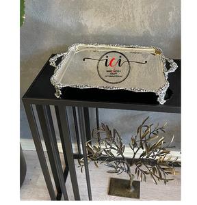 Riche choix qualité Ramadan Festival décoration luxe plateau en laiton de haute qualité pour Ramadan Festival personnaliser la taille et le Design - Product Image 2