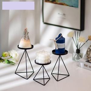 Ensemble de 2 et 3 bougeoirs de style européen pour décoration de Noël, festivals de mariage, cadeaux et déco d'intérieur. - Product Image 2