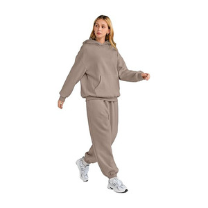 Custom <b>Women</b> Tracksuit Sweatsuit Set Pink Distressed Embroidery Tracksuit Hoodie <b>Leisure</b> Sports <b>Suits</b> Track <b>Suit</b> in Sport - Product Image 3