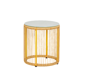 ชุดเก้าอี้หวายกลางแจ้ง3ชิ้น: ระเบียงสวนเฟอร์นิเจอร์ลาน - Product Image 2