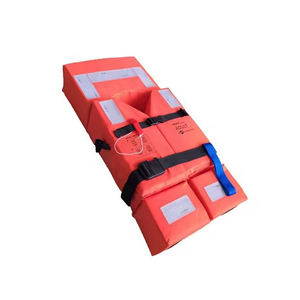 Giubbotto di Salvataggio Professionale Marino Certificato SOLAS in Schiuma EPE a Celle Chiuse con Area Riflettente, Corda di Salvataggio e Fischietto - Product Image 5