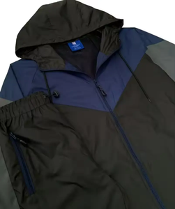 Coupe-vent en nylon vierge personnalisé pour hommes coupe-vent en nylon lourd pour homme - Product Image 3