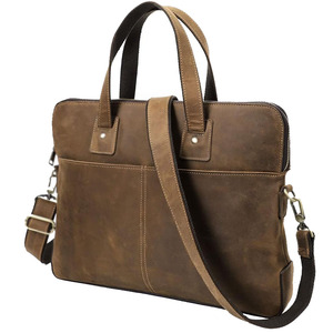 Red Line Faux Leather Messenger <b>Bag</b> Shoulder Hand <b>Bag</b> for <b>Laptop</b> Storage for Business Luxury PU Man Vintage Style - Product Image 1