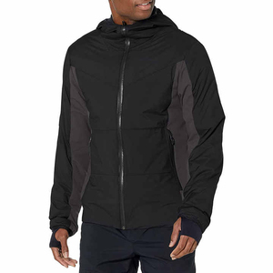 Chaqueta Softshell Ligera de Invierno para Hombre con Diseño de Capucha, Logotipo Frontal, Forro Polar Suave para Comodidad Durante Todo el Día - Tejido Transpirable - Product Image 1