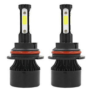 ไฟหน้ารถยนต์ LED ความสว่างสูง 4 ด้าน 9007 สีขาวนวล - คละสี - Product Image 4