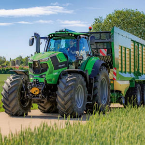 Tractor Deutz Fahr de alto rendimiento con motor diésel y sistema 4WD de servicio pesado para un trabajo agrícola y de labranza eficiente - Product Image 3