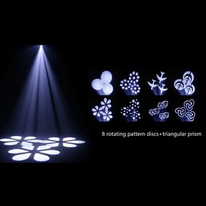 Nuovo piccolo modello di sole cinque In uno occhi dell'ape ha portato effetto del fascio di sorgente luminosa a testa mobile con Laser rosso verde per eventi DJ Laser - Product Image 3