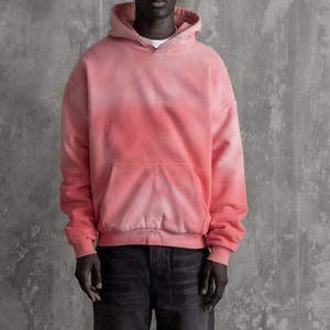 Sunfaded Hoodie Custom Vintage Acid Wash Distressed Premium Hoodie Pullover Hombres Rhinestone Hoodie Sun Faded Wash Sudaderas - Product Image 5