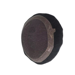 Peluca y Prótesis Capilar de Cabello Humano Remy Indio 100% Natural, Ondulado Profundo, Cabello Taz de Bangladesh, con Parte en U, Ecológica - Product Image 1